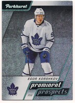 2020 Upper Deck Parkhurst Prominent Prospects #PP13 Egor Korshkov