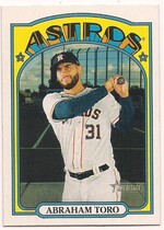 2021 Topps Heritage #349 Abraham Toro