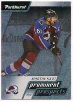 2020 Upper Deck Parkhurst Prominent Prospects #PP7 Martin Kaut