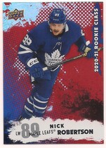 2020 Upper Deck 2020-21 Rookie Commemorative Class Red #RC-3 Nick Robertson