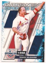 2021 Topps Opening Day Outstanding Opening Days #OOD-8 Mark McGwire