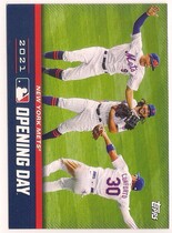 2021 Topps Opening Day Opening Day #OD-1 New York Mets