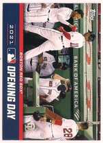 2021 Topps Opening Day Opening Day #OD-7 Boston Red Sox