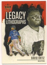 2021 Panini Diamond Kings Legacy Lithographs #LL-18 David Ortiz