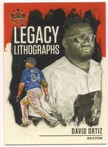 2021 Panini Diamond Kings Legacy Lithographs #18 David Ortiz