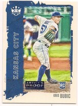 2021 Panini Diamond Kings Artist Proof Blue #134 Kris Bubic