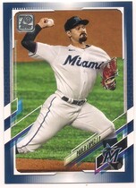 2021 Topps Royal Blue (Walmart) Series 2 #634 Pablo Lopez