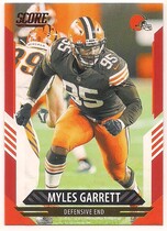 2021 Score Red #108 Myles Garrett