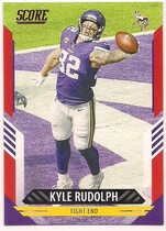 2021 Score Red #154 Kyle Rudolph