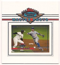 2021 Stadium Club Oversized Box Topper Master Photo Variation #OBPJV Javier Baez