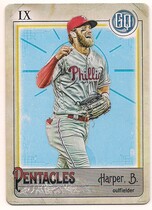 2021 Topps Gypsy Queen Tarot of the Diamond #TOD-14 Bryce Harper