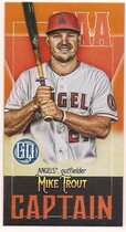 2021 Topps Gypsy Queen Captains Minis #CM-MT Mike Trout