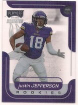 2020 Panini Chronicles Playoff Momentum Rookies #10 Justin Jefferson