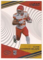 2020 Panini Chronicles Clear Vision Rookies #CV-5 Clyde Edwards-Helaire