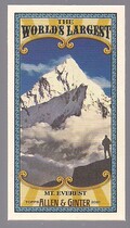 2021 Topps Allen & Ginter Mini Worlds Largest #MWL-15 Mt. Everest