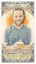 2021 Topps Allen & Ginter Mini Black Border #259 T.J. Lavin