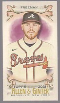 2021 Topps Allen & Ginter Mini #68 Freddie Freeman