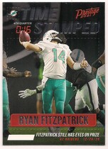 2021 Panini Prestige Time Stamped #14 Ryan Fitzpatrick