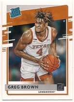 2021 Panini Chronicles Draft Picks #39 Greg Brown