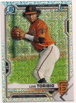 2021 Bowman Chrome Mega (Mojo Refractor) #BCP-228 Luis Toribio