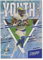 2021 Panini Prestige Youth Movement #YM-1 Cam Akers