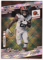 2021 Panini Prestige Xtra Points Diamond #124 Kareem Hunt