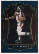 2020 Panini Select Blue (Retail) #193 Precious Achiuwa