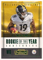 2017 Panini Contenders Rookie of the Year Contenders Emerald #21 Juju Smith-Schuster