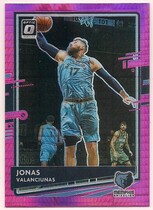 2020 Donruss Optic Hyper Pink #128 Jonas Valanciunas