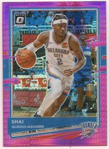 2020 Donruss Optic Hyper Pink #143 Shai Gilgeous-Alexander