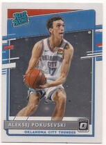 2020 Donruss Optic #167 Aleksej Pokusevski