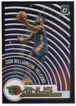 2020 Donruss Optic T-Minus 3 2 1 #8 Zion Williamson