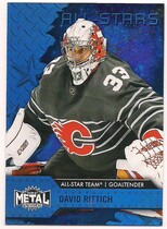 2020 Skybox Metal Universe Blue Spectrum #194 David Rittich