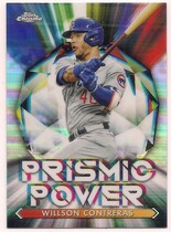 2021 Topps Chrome Prismic Power #PP-6 Willson Contreras