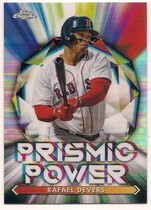 2021 Topps Chrome Prismic Power #PP-12 Rafael Devers