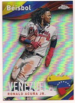 2021 Topps Chrome Beisbol #B-1 Ronald Acuna Jr.