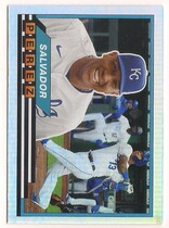 2021 Topps Archives 1989 Topps Big Foil #89BF-37 Salvador Perez