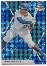 2021 Panini Mosaic Blue Camo #28 Max Muncy