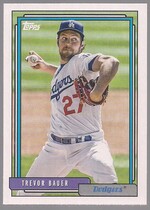 2021 Topps Update 1992 Topps Redux #T92-23 Trevor Bauer
