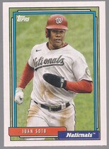 2021 Topps Update 1992 Topps Redux #T92-49 Juan Soto