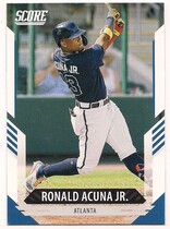 2021 Panini Chronicles Score #23 Ronald Acuna Jr.