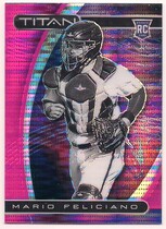 2021 Panini Chronicles Titan Pink Pulsar #11 Mario Feliciano