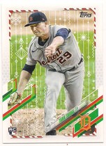2021 Topps Holiday #HW218 Tarik Skubal