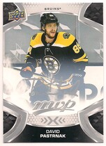 2021 Upper Deck MVP Silver Script #196 David Pastrnak