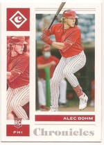 2021 Panini Chronicles #1 Alec Bohm