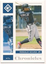 2021 Panini Chronicles #12 Ronald Acuna Jr.