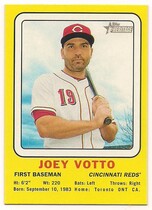2018 Topps Heritage 1969 Collector Cards #69CC-JV Joey Votto