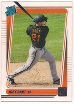 2021 Panini Chronicles Clearly Donruss #22 Joey Bart