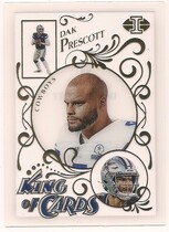 2021 Panini Illusions King of Cards #KC-10 Dak Prescott