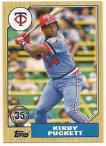 2022 Topps 1987 Topps 35th Anniversary #T87-40 Kirby Puckett